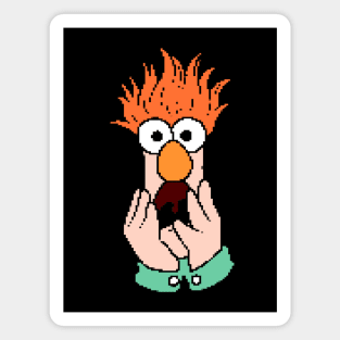 Beaker Muppets - Pixel art Magnet